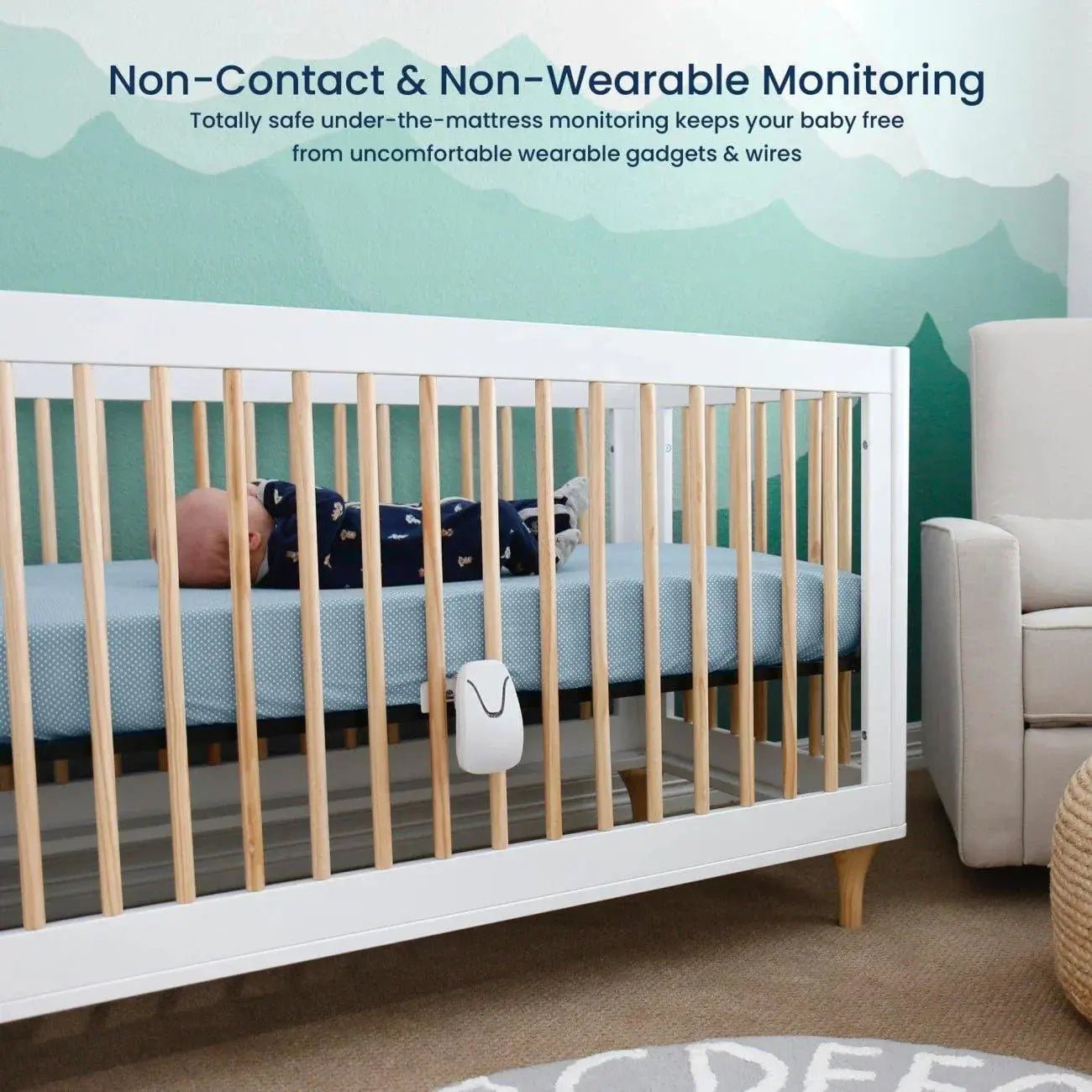 Babysense Babysense True Sleep: Video Baby Monitor with Breathing Motion Detection & Safety Alerts, 1 or 2 Cameras - 