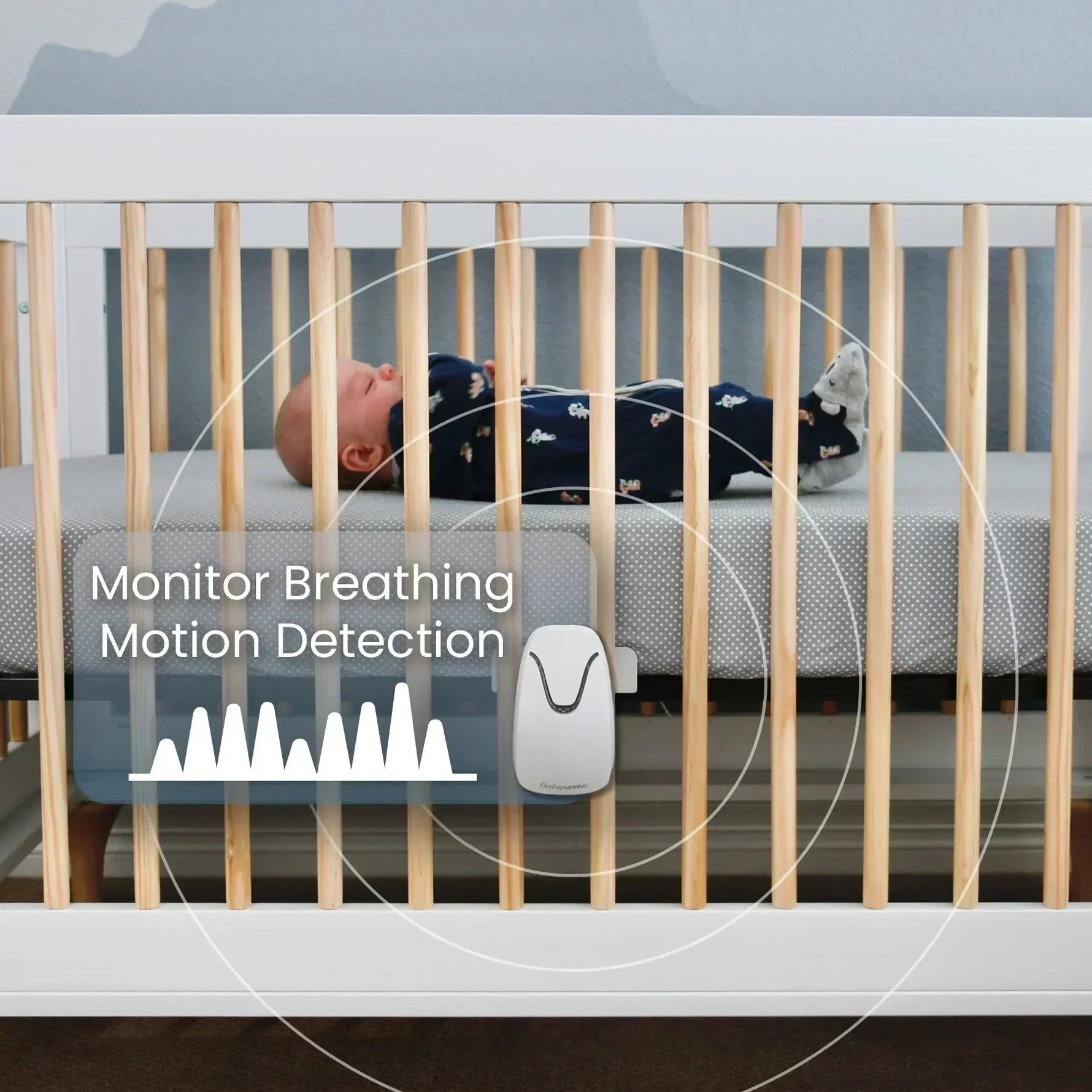 Babysense Babysense True Sleep: Video Baby Monitor with Breathing Motion Detection & Safety Alerts, 1 or 2 CamerasEveretts Place
