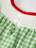 Rylee Faith Designs Back To School Girls Green Plaid Smocking DressEveretts Place