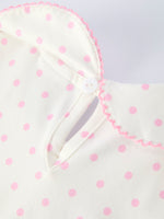 Rylee Faith Designs Back to School Polka Dot Girls Dress Pencil Bow AppliqueEveretts Place
