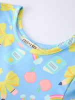 Rylee Faith Designs Back to School Rainbow Bow Girls DressEveretts Place