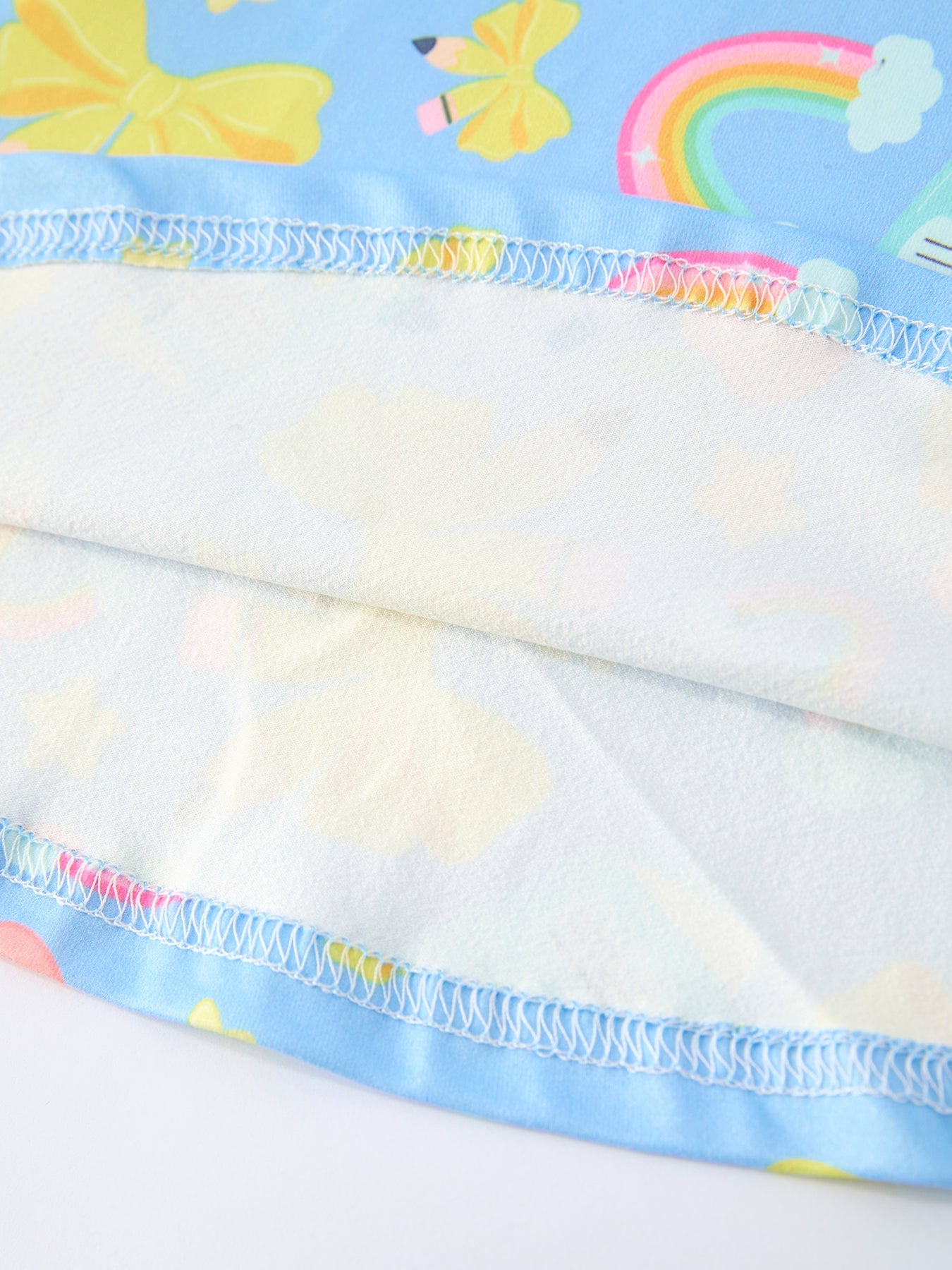 Rylee Faith Designs Back to School Rainbow Bow Girls DressEveretts Place