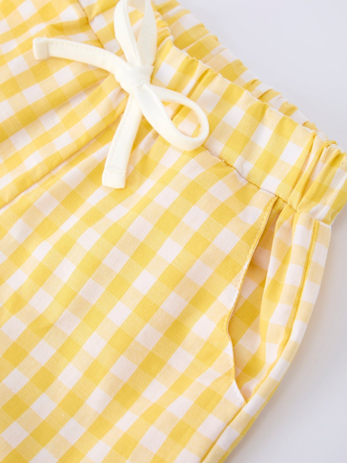 Rylee Faith Designs Back To School School Bus Boys Set Plaid ShortsEveretts Place