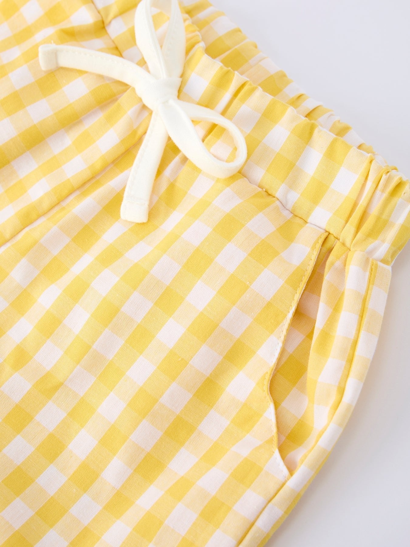 Rylee Faith Designs Back To School School Bus Boys Set Plaid ShortsEveretts Place