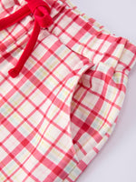 Rylee Faith Designs Back To School School Bus Boys Set Red Plaid ShortsEveretts Place