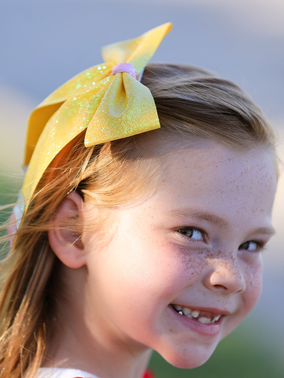 Rylee Faith Designs Back to School Sequin Bow HairpinEveretts Place