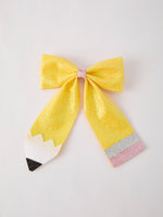 Rylee Faith Designs Back to School Sequin Bow HairpinEveretts Place