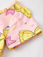 Rylee Faith Designs Back to School Yellow Bow Print Girls DressEveretts Place