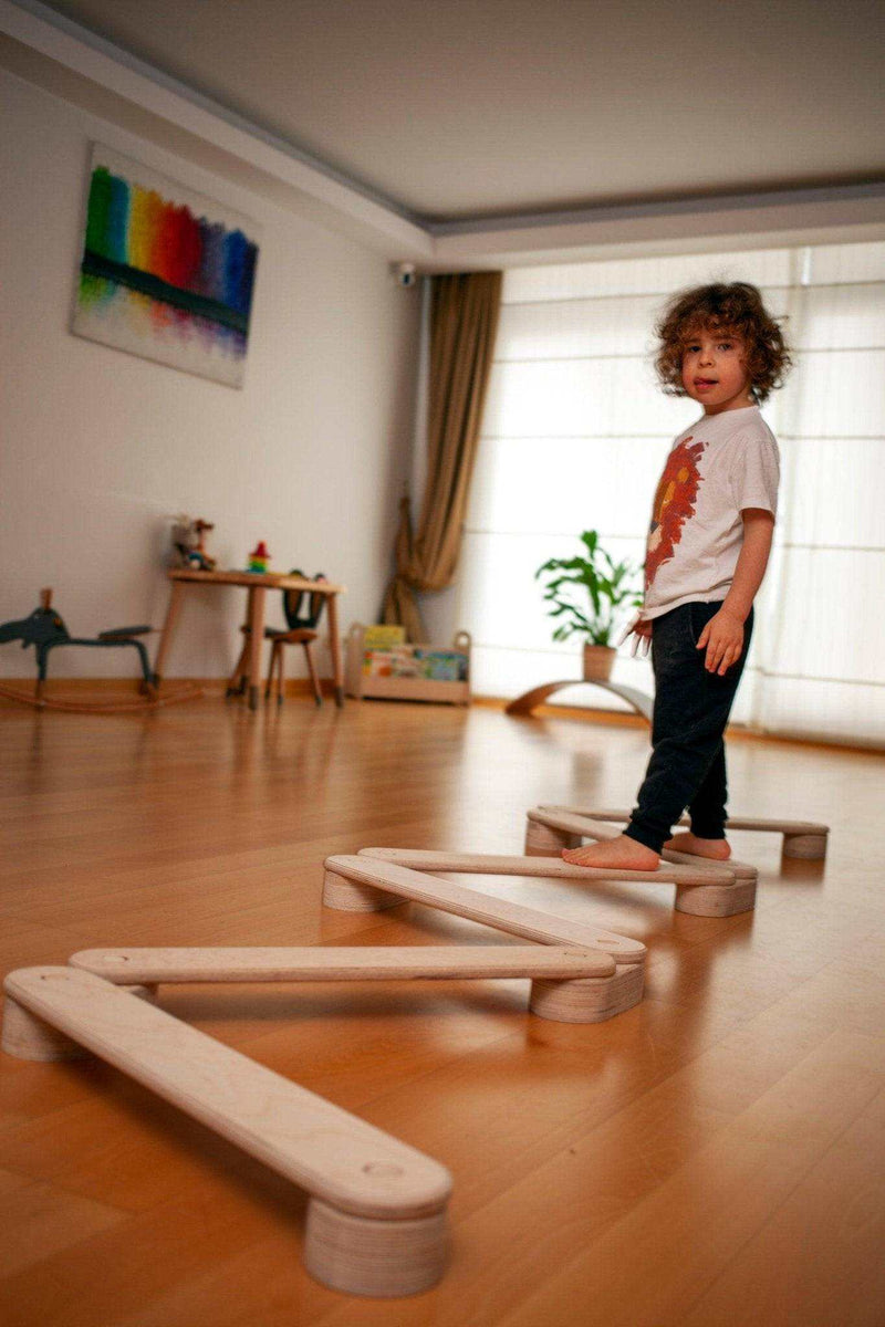 Balance Beam and Stepping Stones Set - Everetts Place: Online Boutique - Furniture