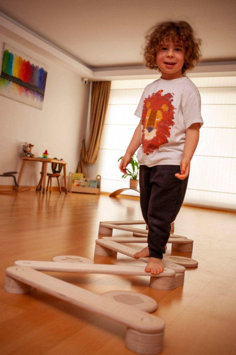 Balance Beam and Stepping Stones Set - Everetts Place: Online Boutique - Furniture