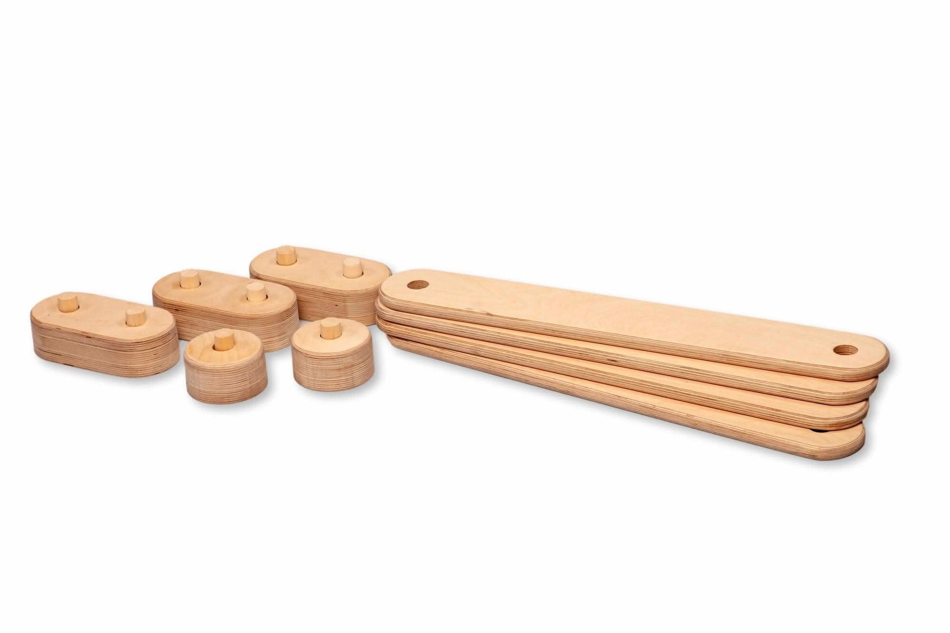 Montessori Wooden Balance Beam Set Toddler Gift Birch Wood Kidodido Everetts Place: Online Boutique