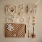 Mushie Ball Teether Made from Non - Toxic Food Grade Silicone for Babies - Everetts Place Boutique - 