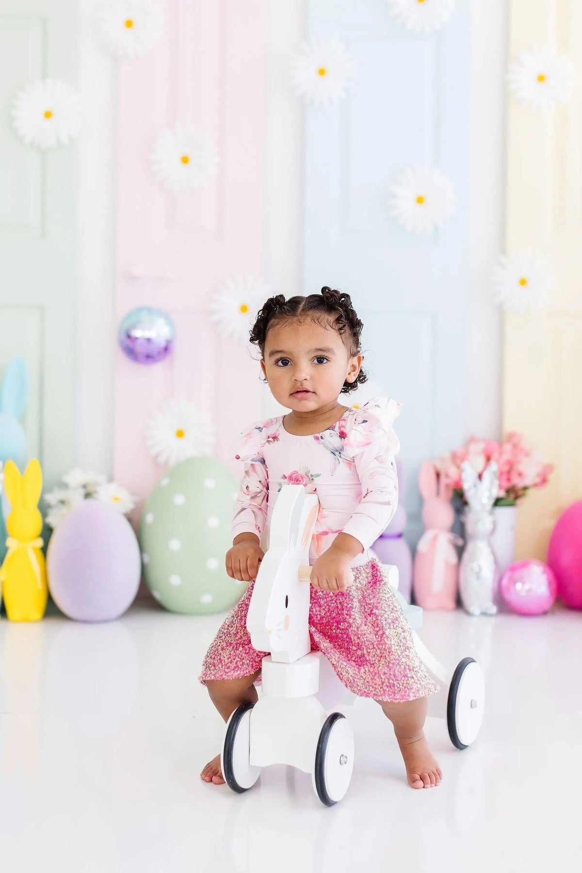 Mila & Rose ® Ballet Beauties L/S Flutter Sleeve Leotard - 