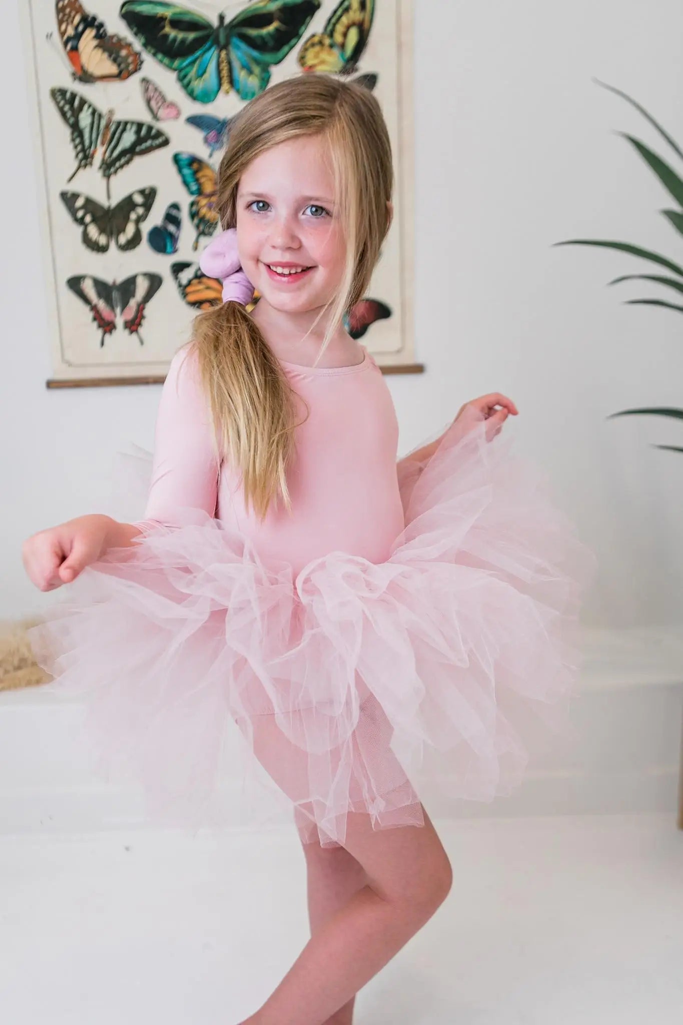 Mila & Rose ® Ballet Pink 3/4 Tutu Leotard - 