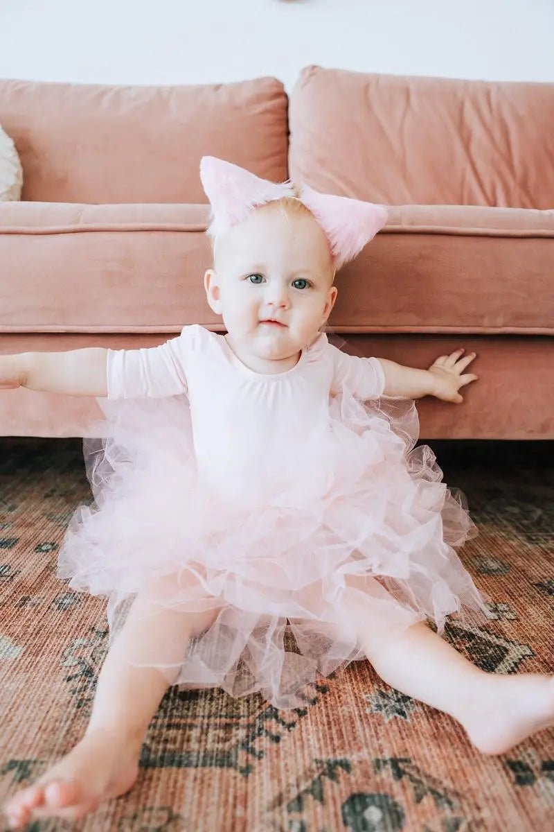 Mila & Rose ® Ballet Pink 3/4 Tutu Leotard - 