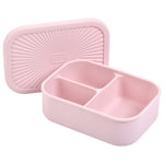 Three Little Tots Ballet Pink Silicone Bento Box - 