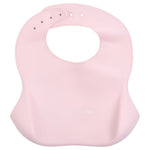 Three Little Tots Ballet Pink Silicone Bib - 