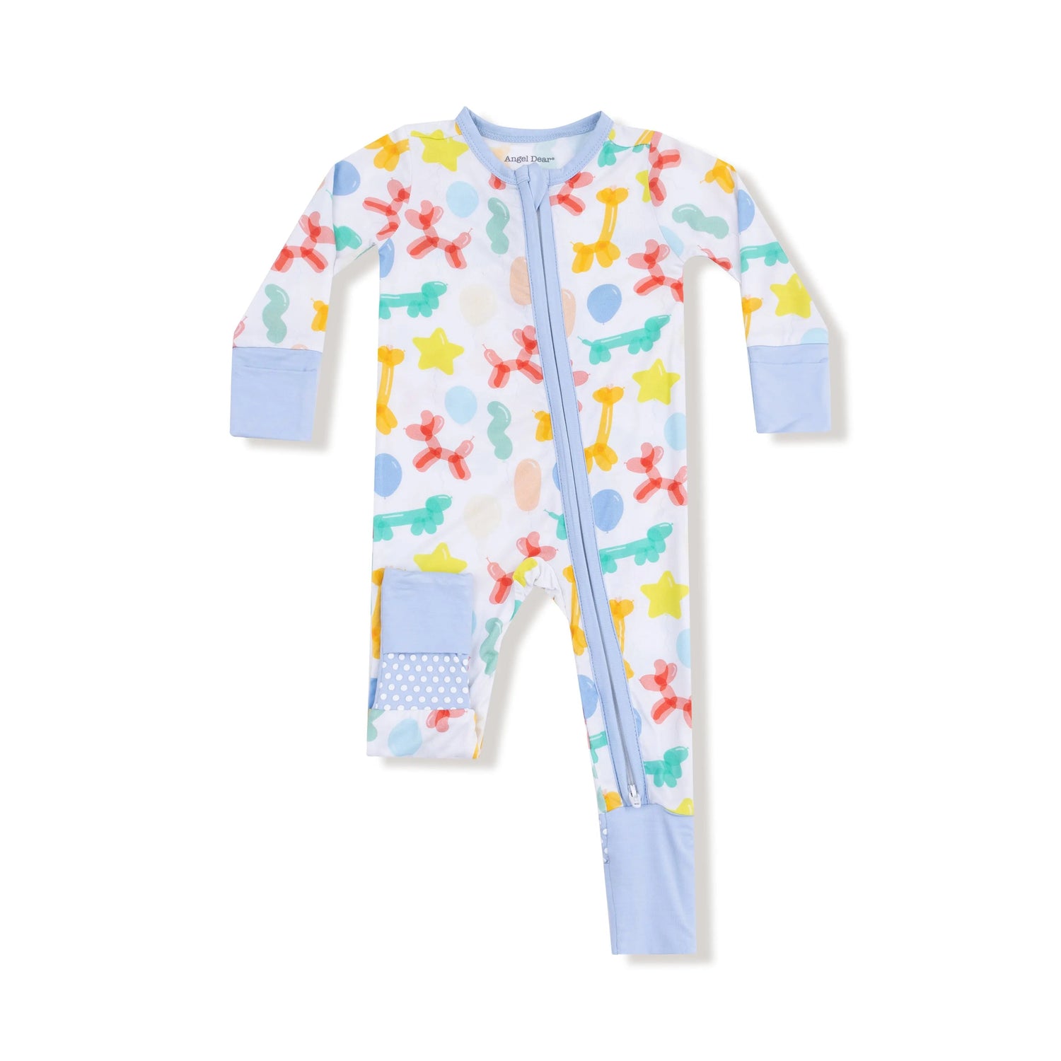 Angel Dear Balloon Animals - Blue - Convertible Romper - 