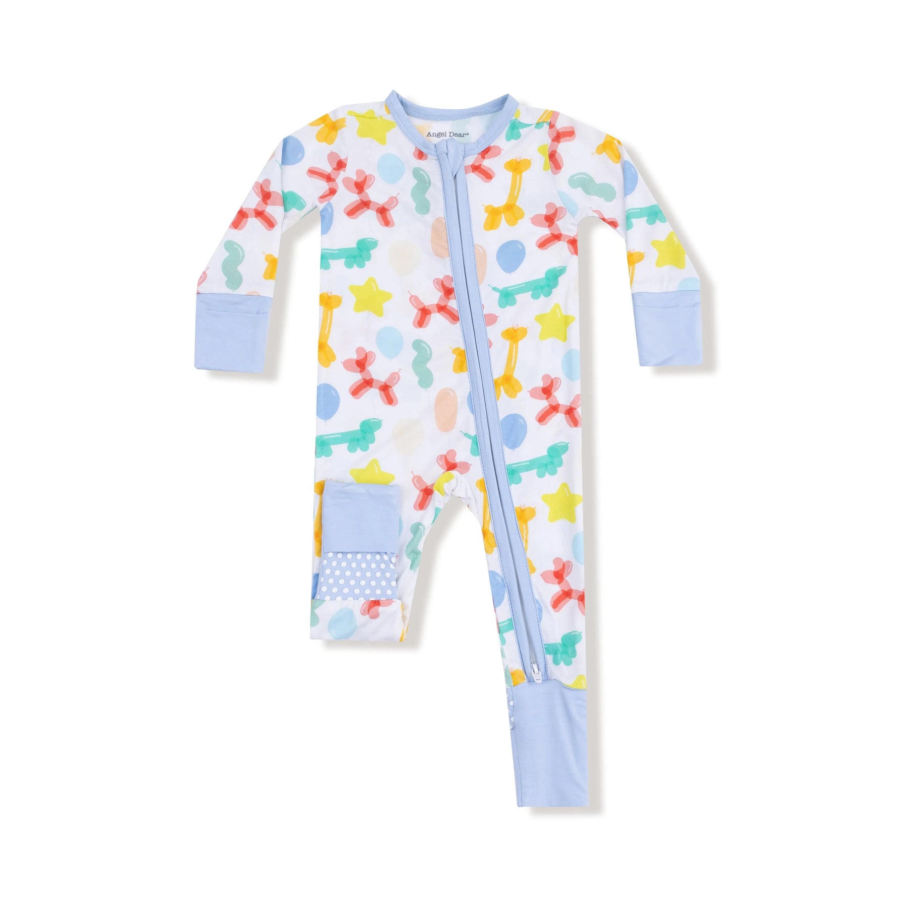 Angel Dear Balloon Animals - Blue - Convertible Romper - 