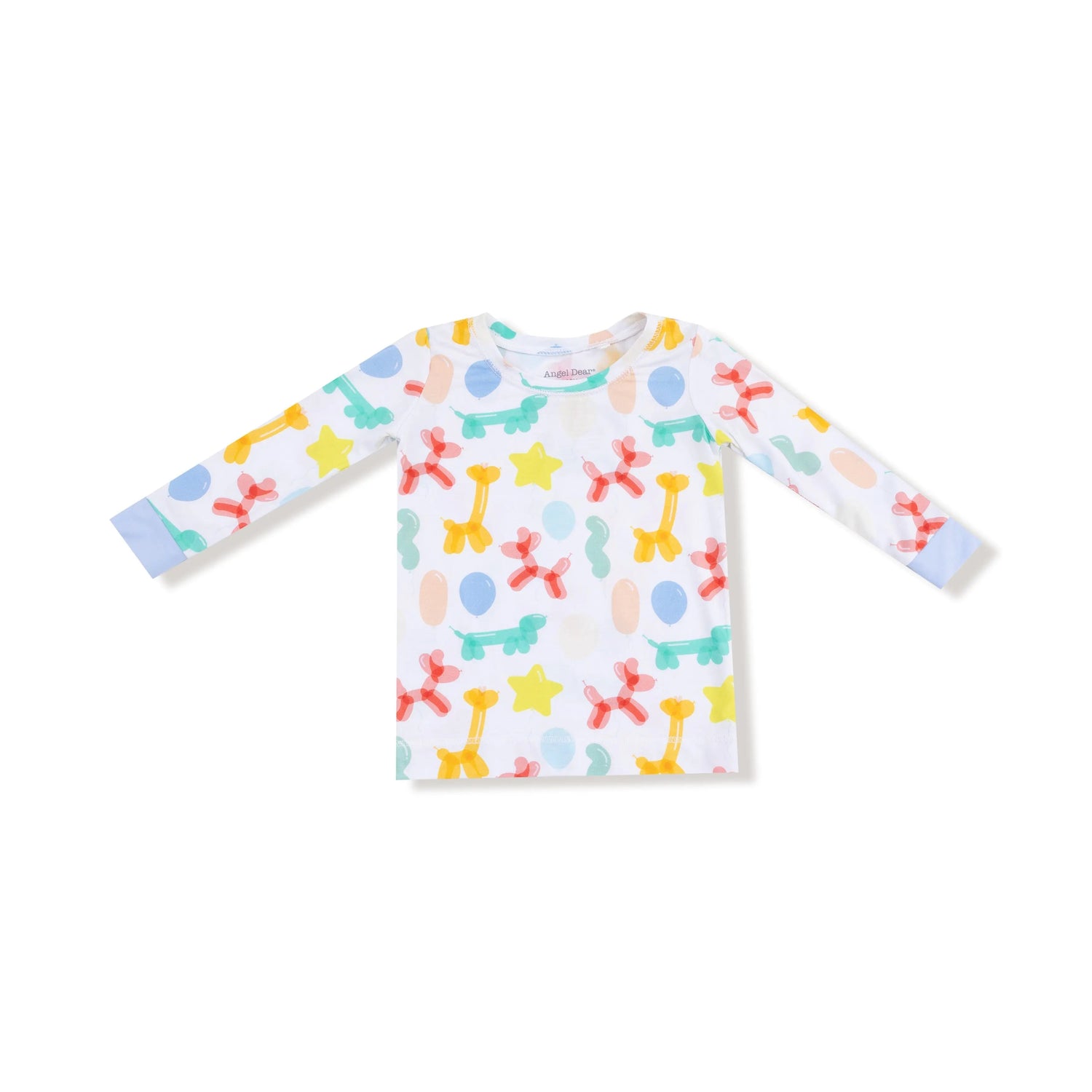 Angel Dear Balloon Animals - Blue - Long Sleeve Loungewear Set - 