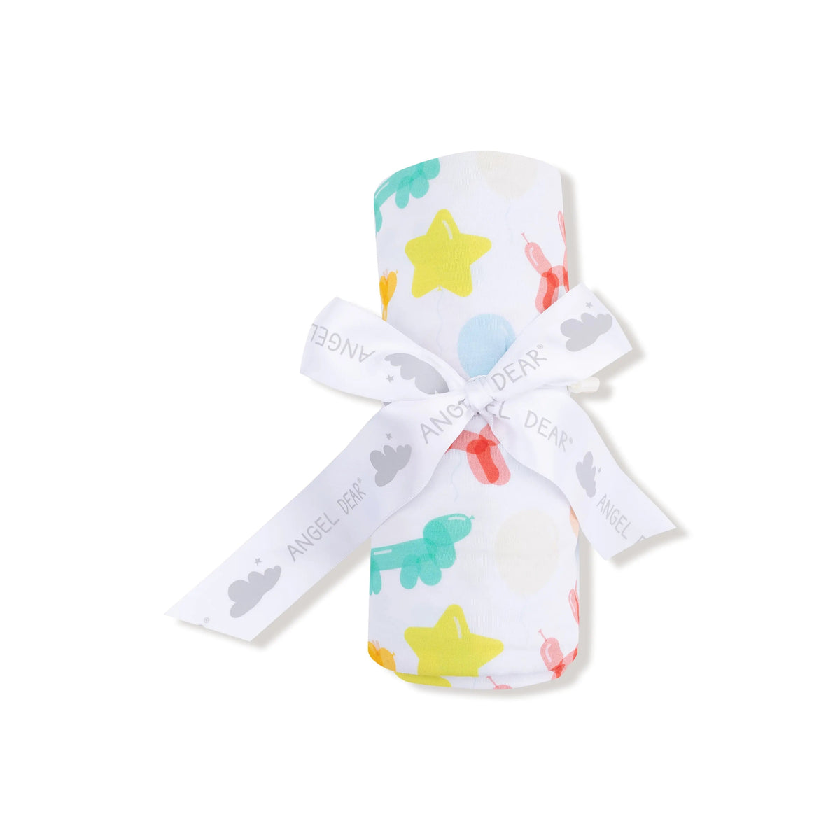 Angel Dear Balloon Animals - Blue - Swaddle Blanket - 