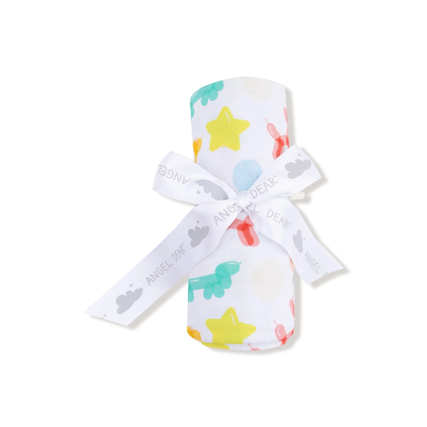Angel Dear Balloon Animals - Blue - Swaddle Blanket - 