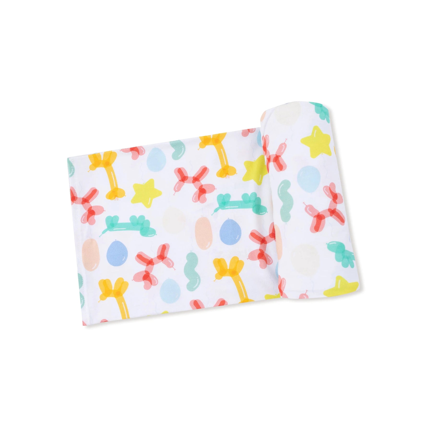 Angel Dear Balloon Animals - Blue - Swaddle Blanket - 