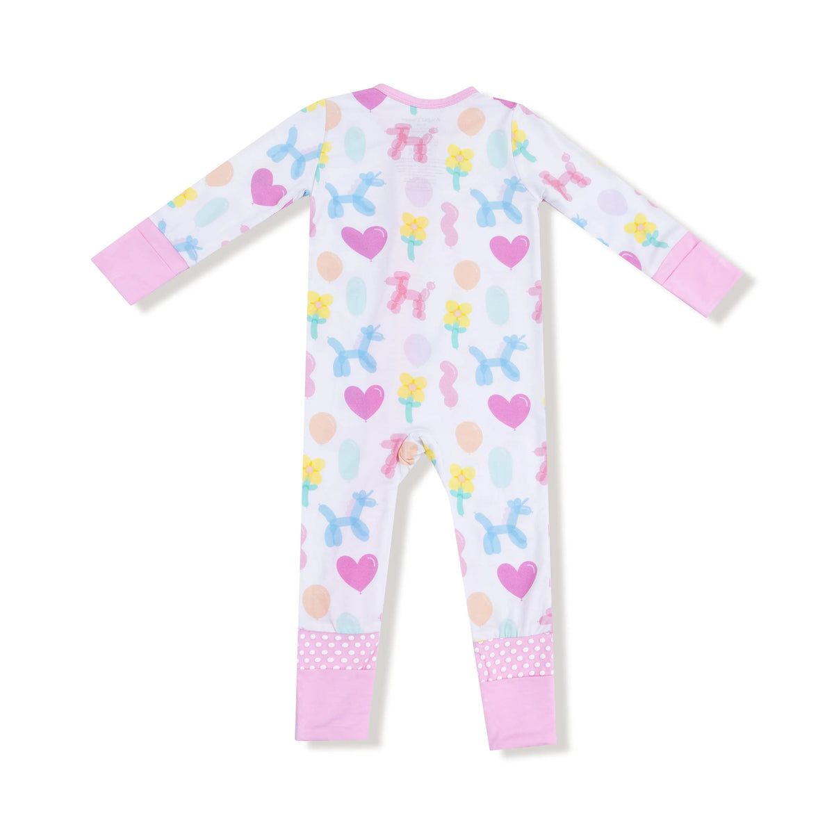 Angel Dear Balloon Animals - Pink - Convertible Romper - 