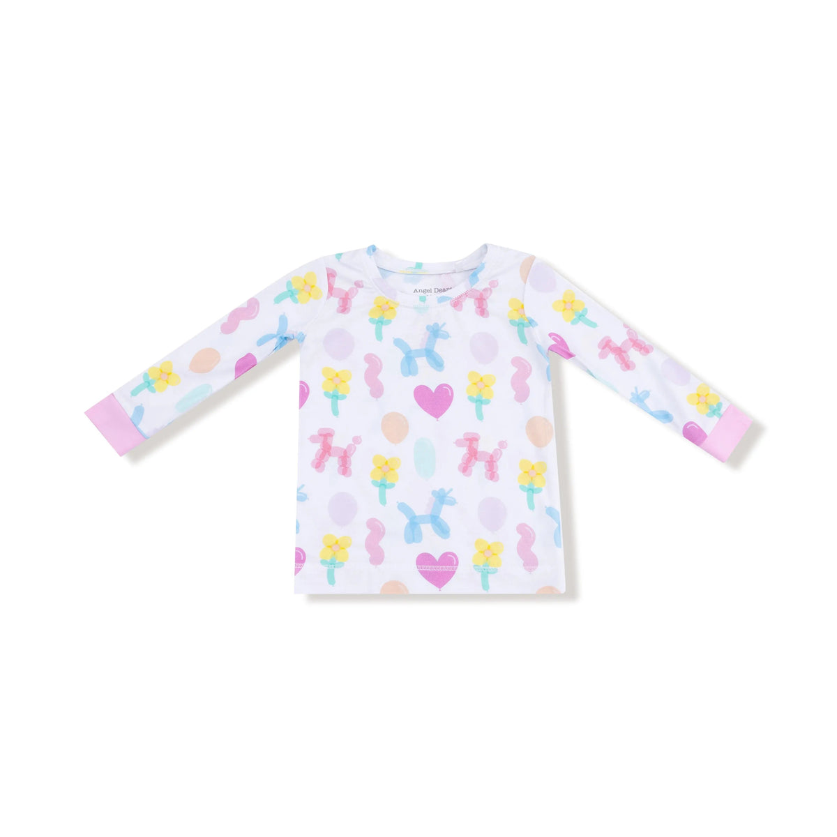 Angel Dear Balloon Animals - Pink - Long Sleeve Loungewear Set - 