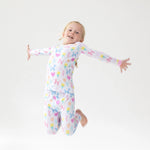 Angel Dear Balloon Animals - Pink - Long Sleeve Loungewear Set - 
