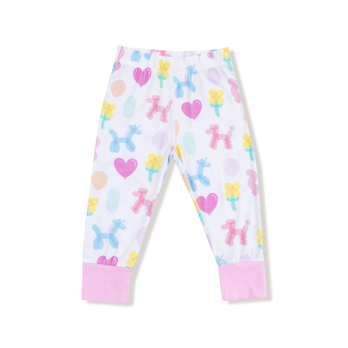 Angel Dear Balloon Animals - Pink - Long Sleeve Loungewear Set - 