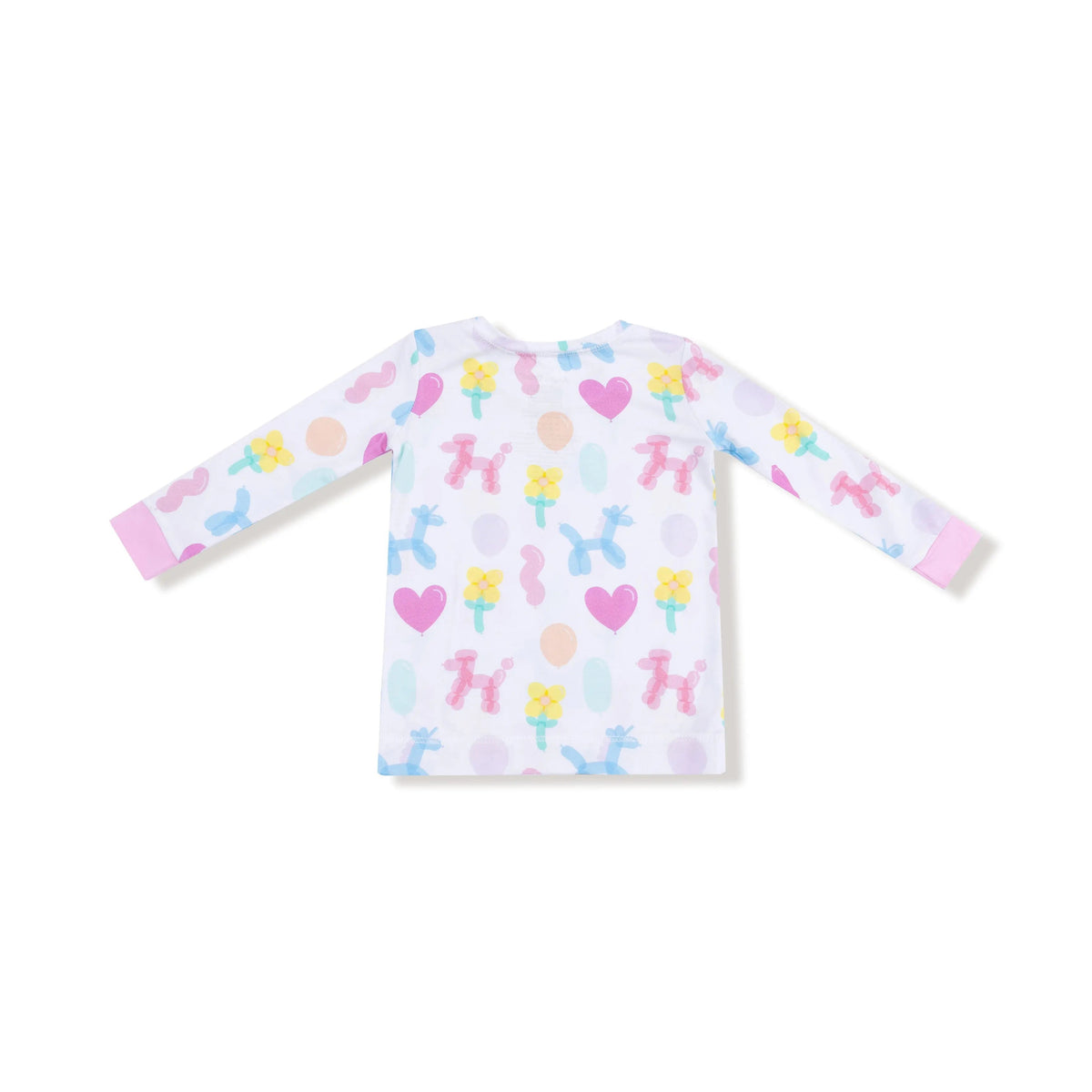 Angel Dear Balloon Animals - Pink - Long Sleeve Loungewear Set - 
