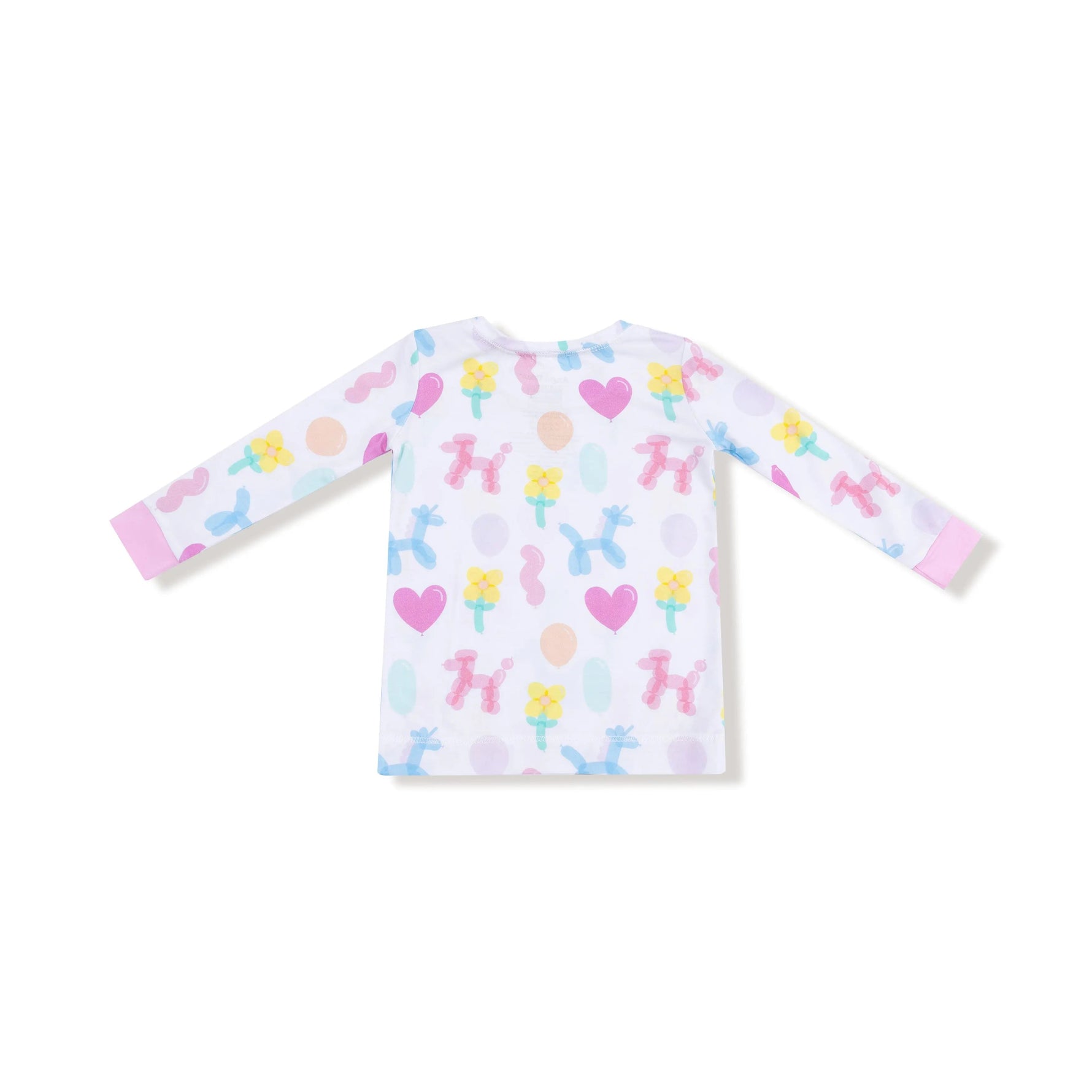 Angel Dear Balloon Animals - Pink - Long Sleeve Loungewear Set - 