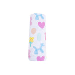 Angel Dear Balloon Animals - Pink - Swaddle Blanket - 