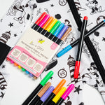 Bam & Stitch Bam Fabric Markers | 8 - Piece Set for Color - Your - Own Bamboo PJs - 