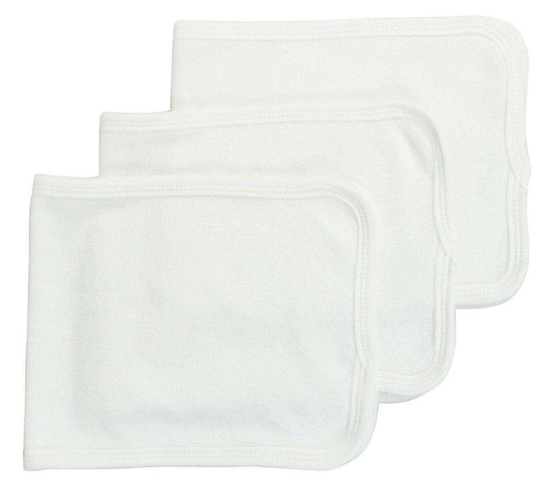 Bambini Baby Burpcloth With White Trim (Pack of 3) - Everetts Place: Online Boutique - Kids & Babies