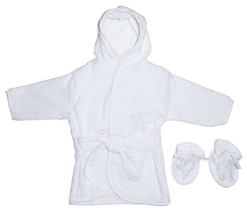 Bambini Blank Terry Robe - Everetts Place: Online Boutique - Bathing