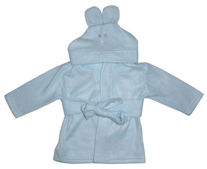 Bambini Fleece Robe With Hoodie Blue - Everetts Place: Online Boutique - Kids & Babies