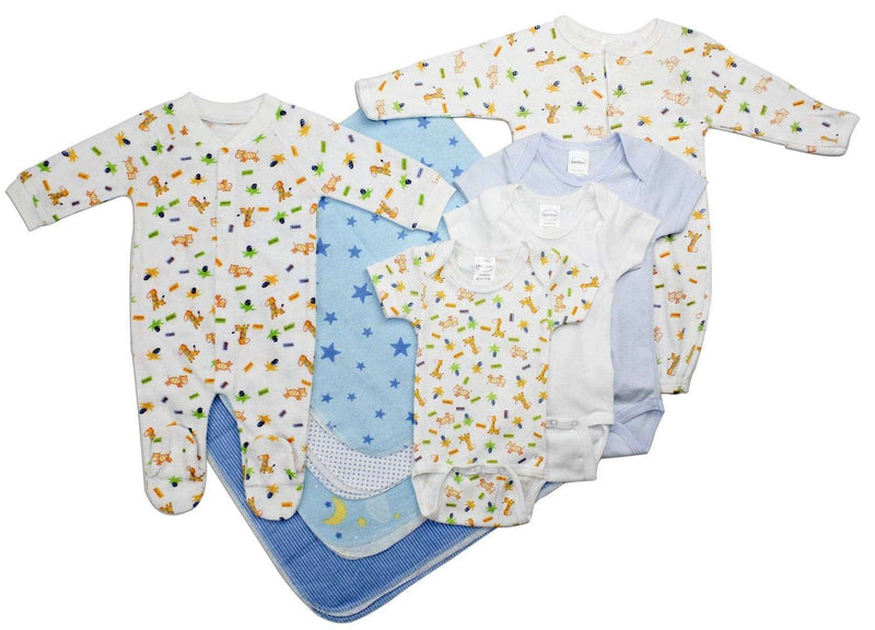 9 Pc Bambini Layette Baby Shower Gift Set - Everetts Place: Online Boutique - Kids & Babies