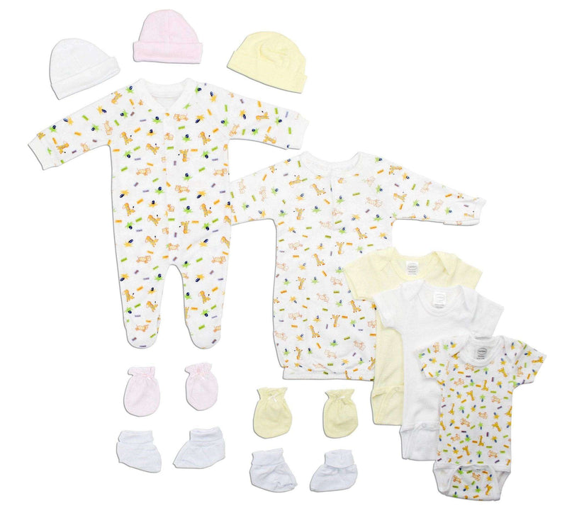 Bambini Newborn Baby Girls 12 Pc Layette Baby Shower Gift Set - Everetts Place: Online Boutique - Kids & Babies