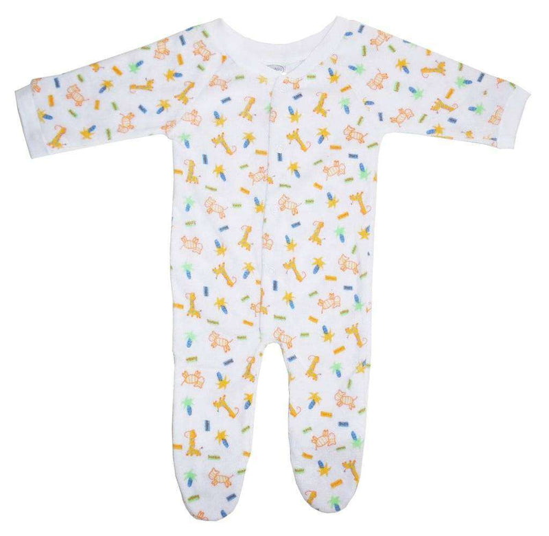 Bambini One PackEnsure the utmost comfort and warmth for your little one at night with our Sleep and Play Baby Grow Print Closed-Toe Long Johns. Made with 80% cotton and 20% polyestEveretts Place: Online Boutique 