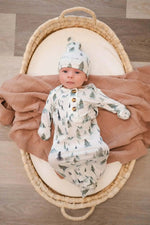 Harp Angel Boutique Bamboo Baby Gown with Breathable Fabric for Gender Neutral Comfort - 