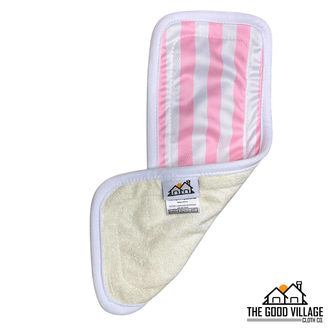 The Good Village Cloth Co. Bamboo Booster | Single | Blush Breeze - 