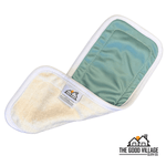 The Good Village Cloth Co. Bamboo Booster | Single | Evermoss - 