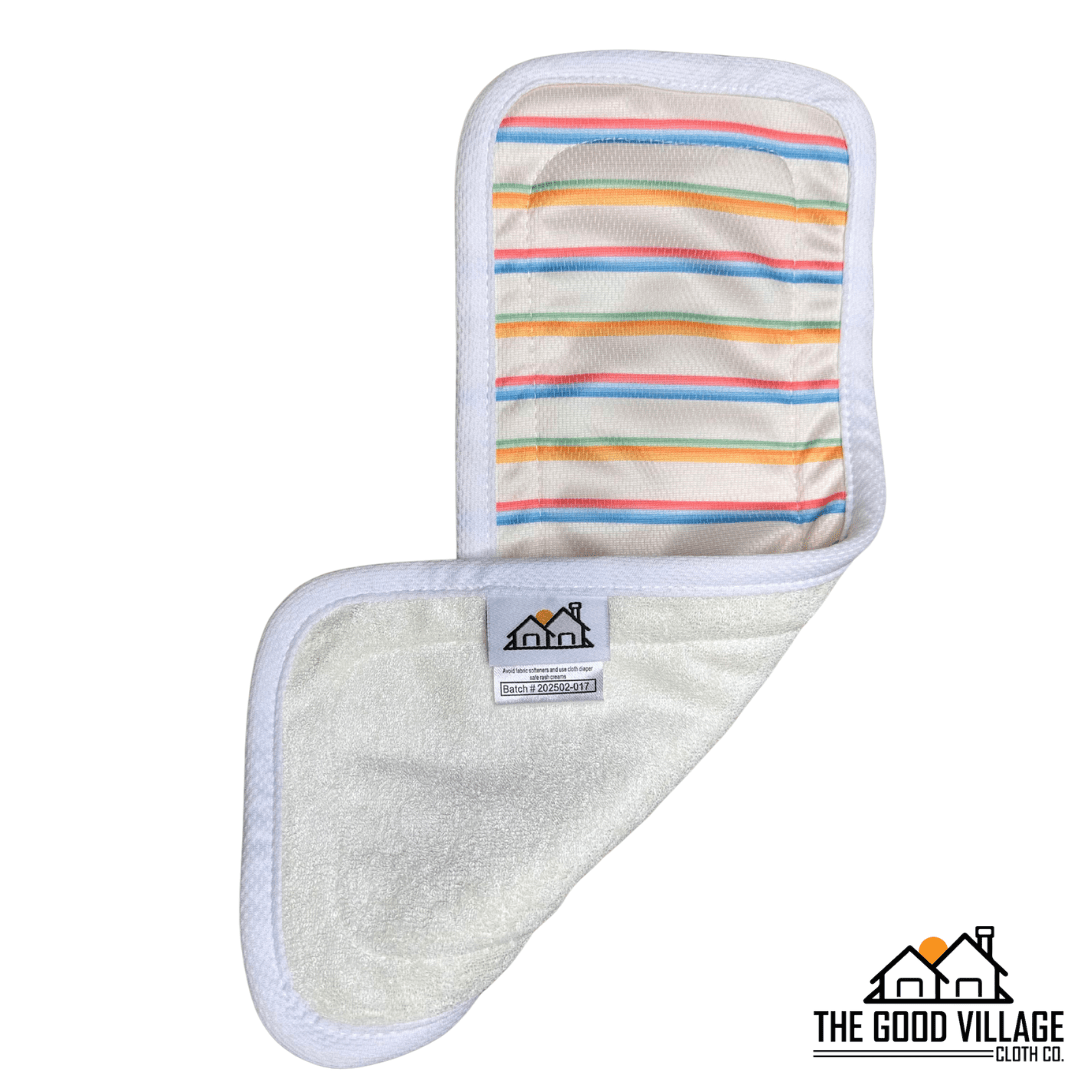 The Good Village Cloth Co. Bamboo Booster | Single | Wave Rider - 