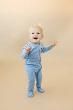 Little Joy Co. Bamboo Footed Zippy Romper Pajamas For Babies And Toddlers - Everetts Place Boutique - 