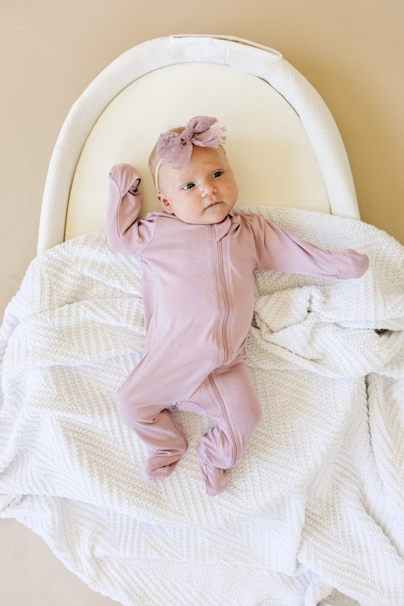 Little Joy Co. Bamboo Footed Zippy Romper Pajamas For Babies And Toddlers - Everetts Place Boutique - 