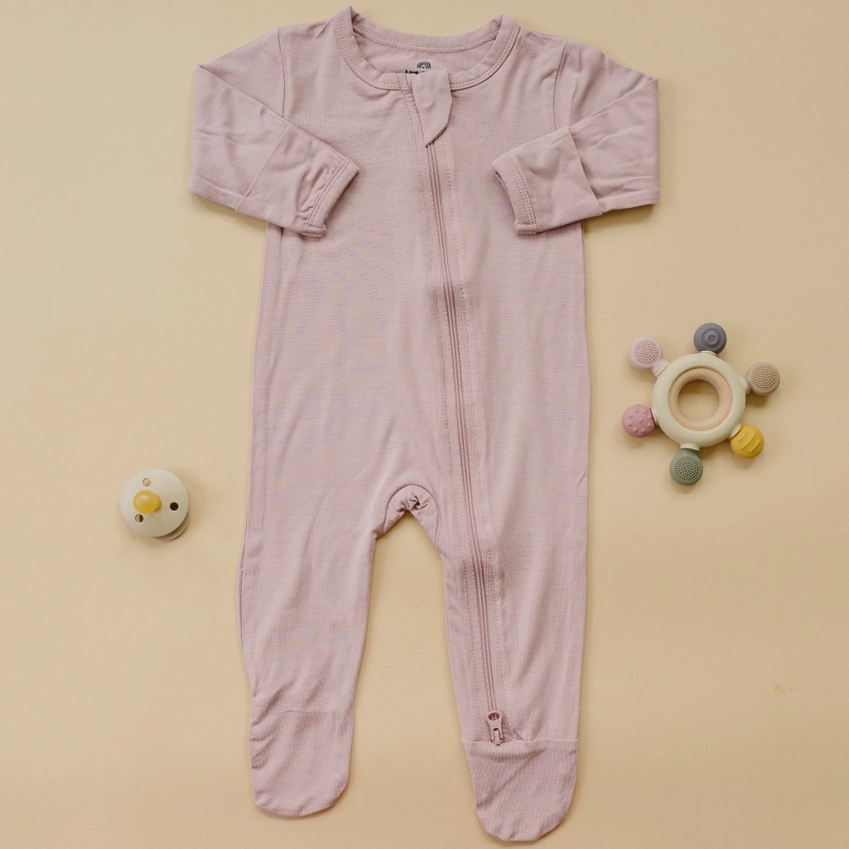Little Joy Co. Bamboo Footed Zippy Romper Pajamas For Babies And Toddlers - Everetts Place Boutique - 