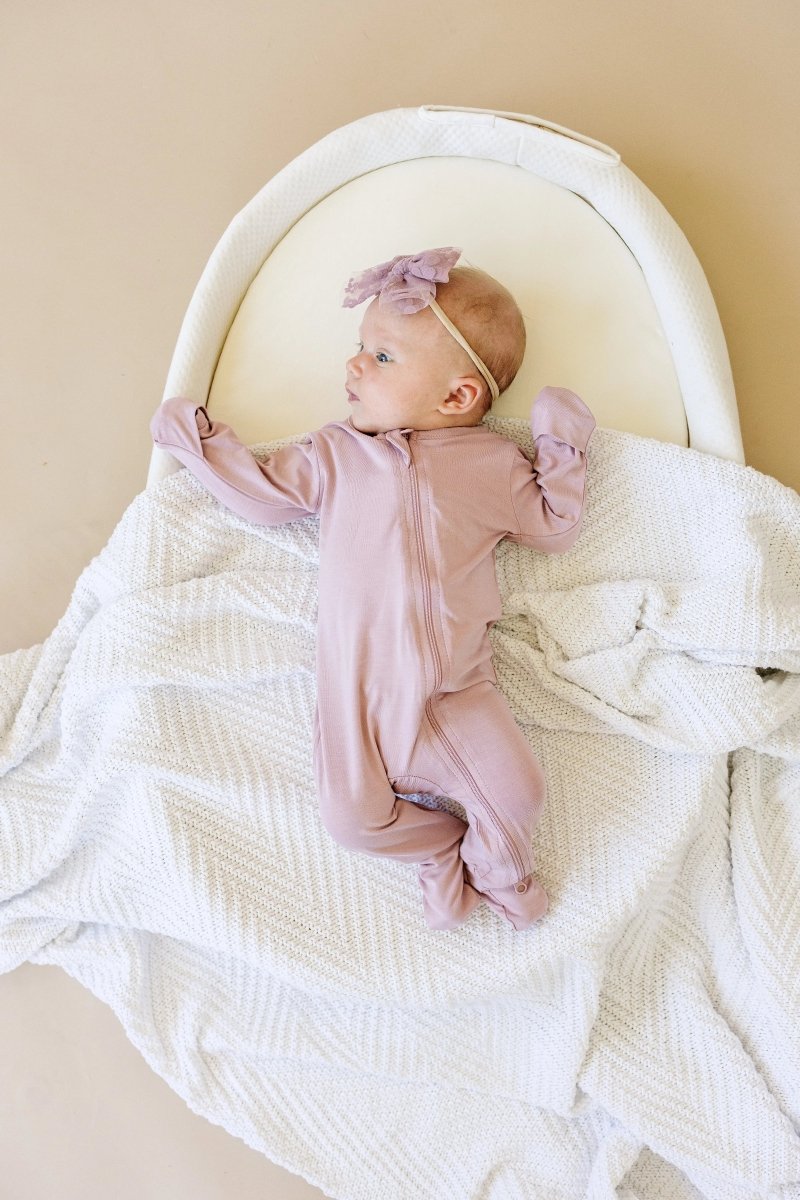 Little Joy Co. Bamboo Footed Zippy Romper Pajamas For Babies And Toddlers - Everetts Place Boutique - 