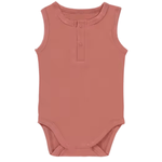 Little Joy Co. Bamboo Henley Romper - 